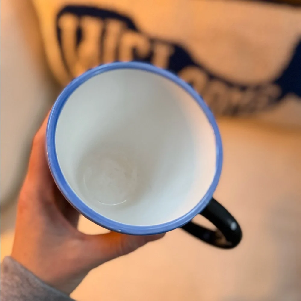 Vintage Hand painted by Milson & Louis Colorful Cat Design Ceramic single Mug - Picture 3 of 9